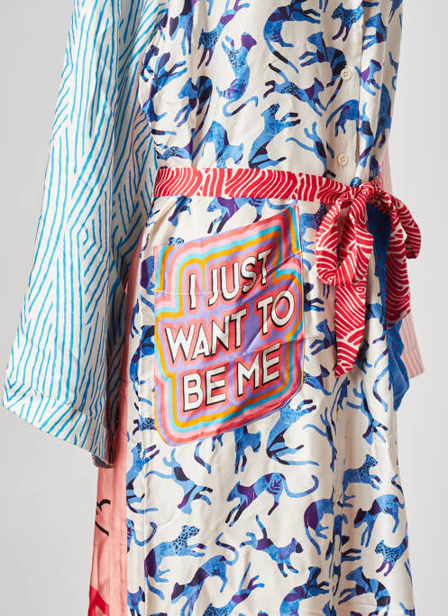 Robe longue rose SAK'S femme