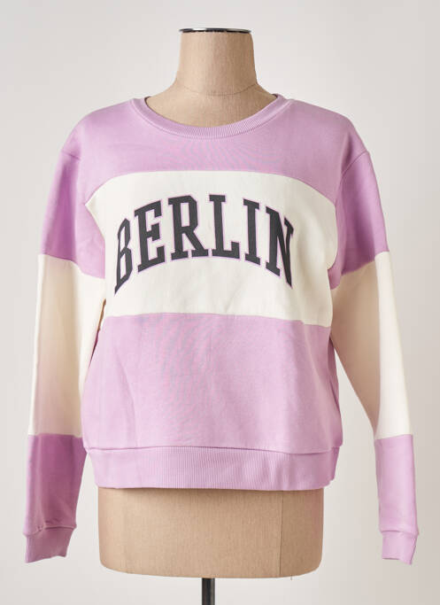 Sweat-shirt violet NAME IT pour fille