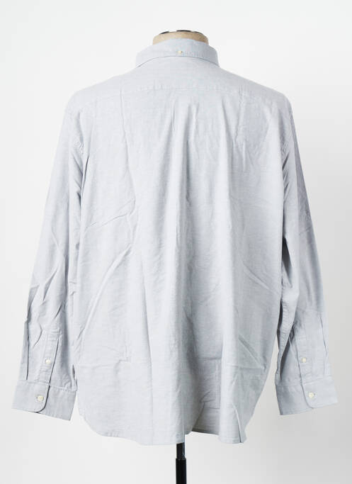 Chemise manches longues gris DOCKERS pour homme