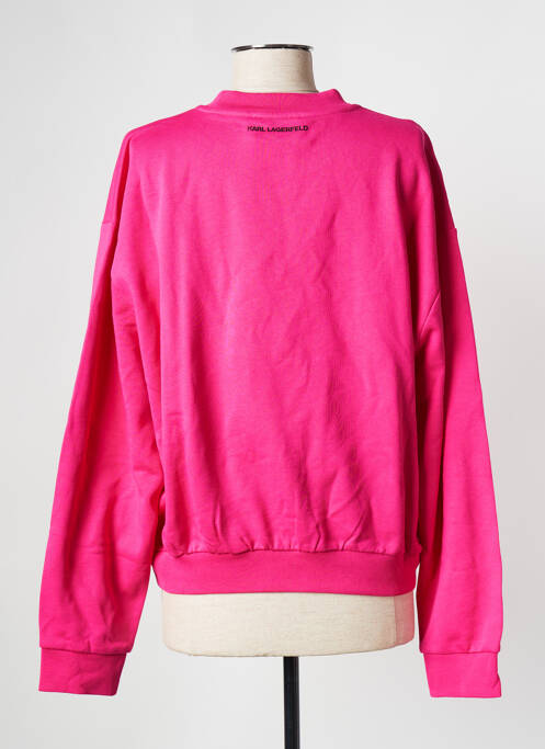 Sweat-shirt rose KARL LAGERFELD femme