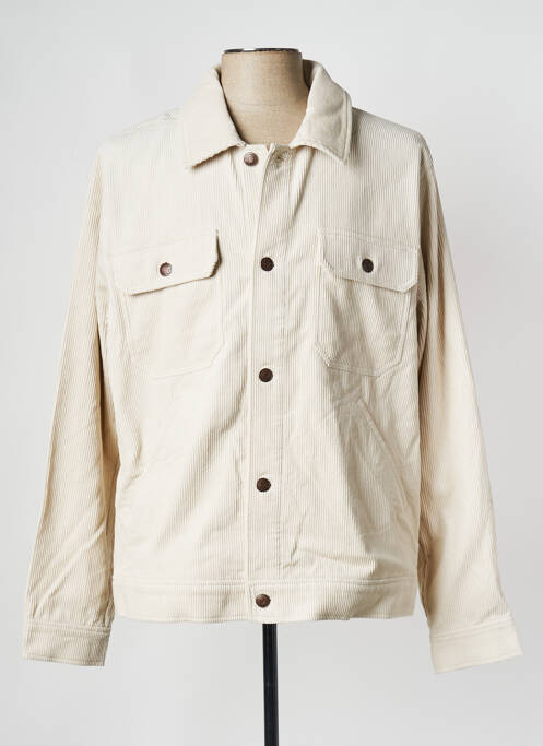 Veste casual beige SAMSOE & SAMSOE pour homme