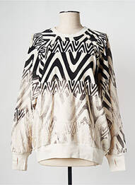 Sweat-shirt beige MES DEMOISELLES...PARIS femme