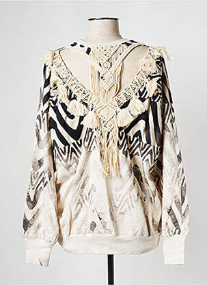 Sweat-shirt beige MES DEMOISELLES...PARIS femme