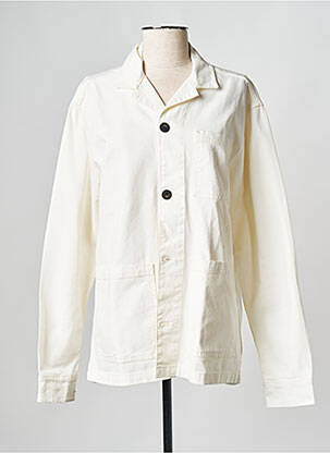 Veste casual blanc KNOWLEDGE COTTON APPAREL homme