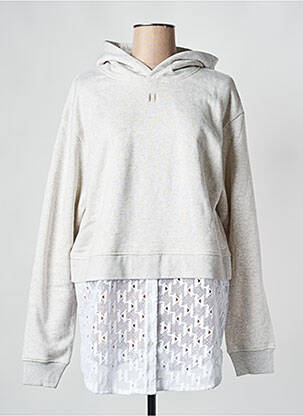Sweat-shirt gris KARL LAGERFELD femme