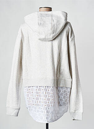 Sweat-shirt gris KARL LAGERFELD femme