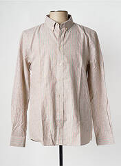 Chemise manches longues beige PAUL SMITH pour homme seconde vue
