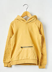 Sweat-shirt jaune JACK & JONES pour garçon seconde vue
