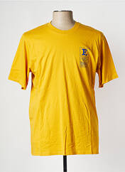 T-shirt jaune EDWIN pour homme seconde vue