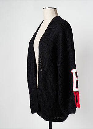 Gilet manches longues noir SACK'S femme