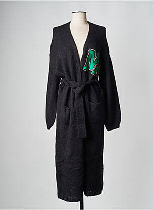 Gilet manches longues noir SACK'S femme
