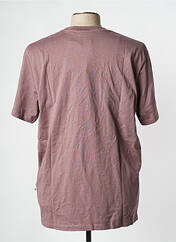 T-shirt marron MINIMUM pour homme seconde vue