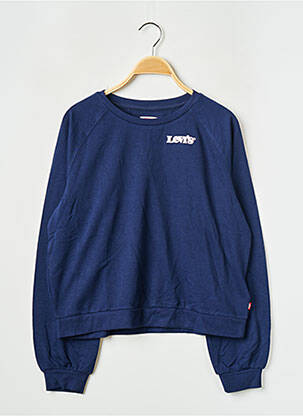 Sweat-shirt bleu LEVI'S fille