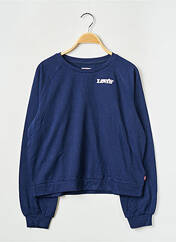 Sweat-shirt bleu LEVIS pour fille seconde vue