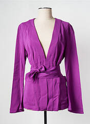 Blazer violet ESSENTIEL ANTWERP pour femme seconde vue