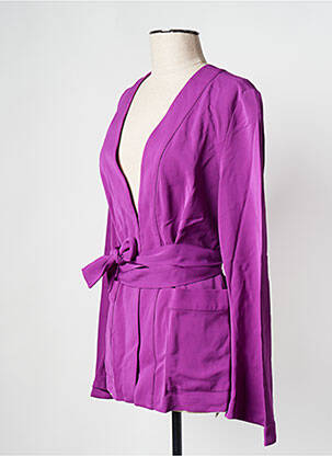 Blazer violet ESSENTIEL ANTWERP femme