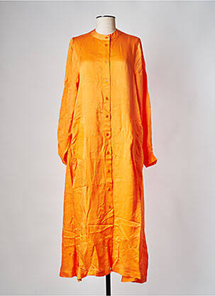 Robe mi-longue orange ESSENTIEL ANTWERP femme