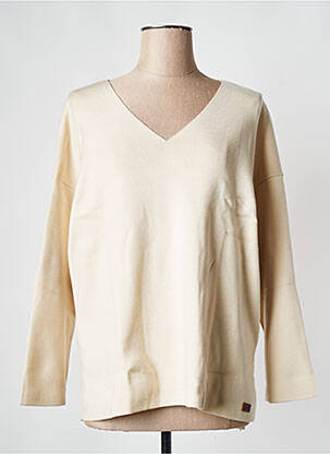 Pull beige MAT FASHION femme