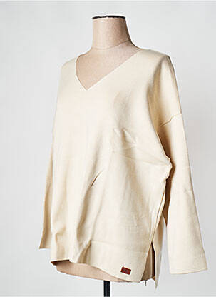 Pull beige MAT FASHION femme