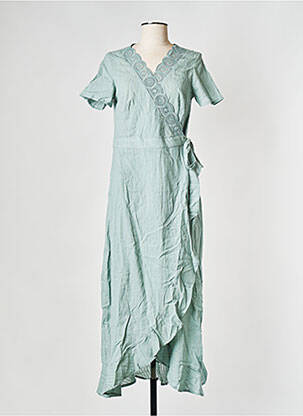 Robe longue vert MOLLY BRACKEN femme