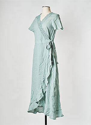 Robe longue vert MOLLY BRACKEN femme