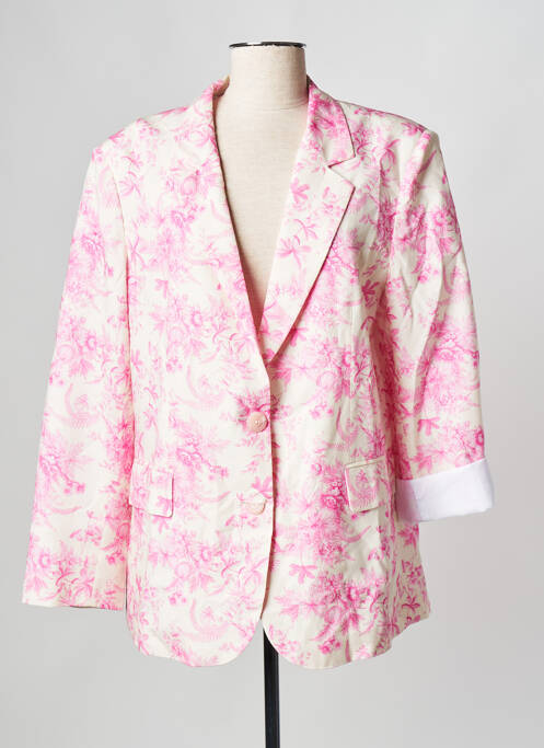 Blazer rose PARISIENNE ET ALORS pour femme