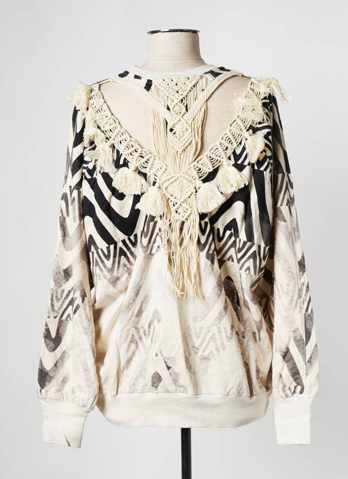 Sweat-shirt beige MES DEMOISELLES...PARIS femme