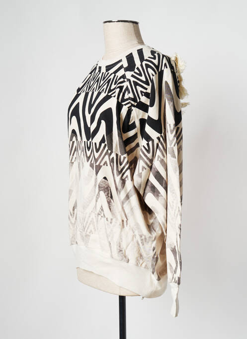 Sweat-shirt beige MES DEMOISELLES...PARIS femme