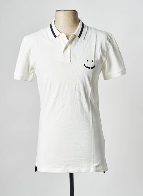 Polo blanc PAUL SMITH pour homme