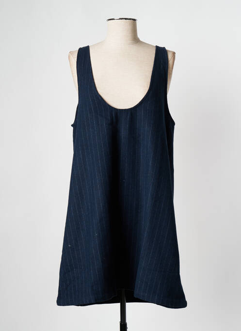 Robe courte bleu GRACE & MILA pour femme