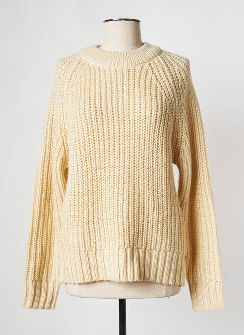 Pull beige OBJECT pour femme