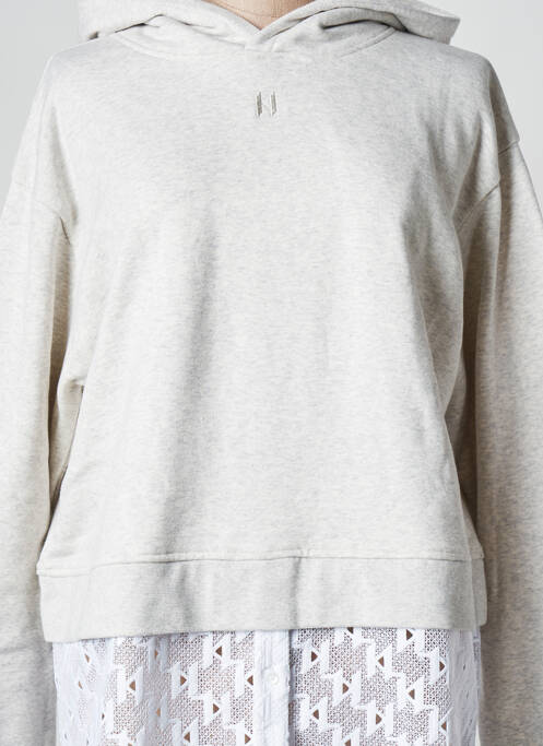Sweat-shirt gris KARL LAGERFELD pour femme