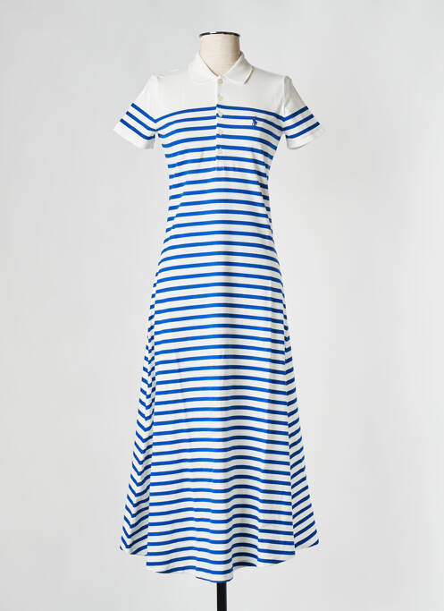 Robe mi-longue bleu RALPH LAUREN pour femme