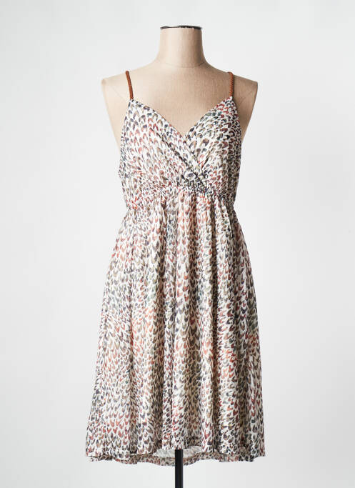 Robe courte beige MOLLY BRACKEN pour femme