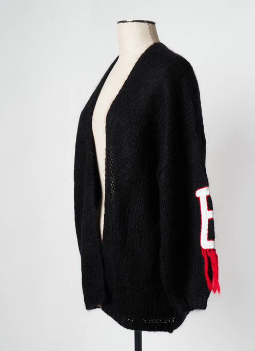 Gilet manches longues noir SAK'S femme