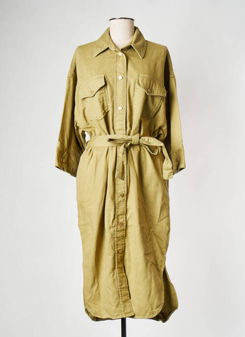 Robe mi-longue marron ESSENTIEL ANTWERP pour femme