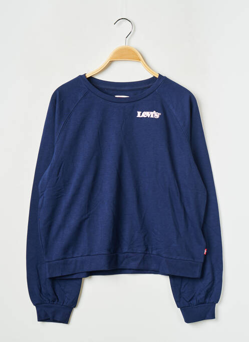 Sweat-shirt bleu LEVIS pour fille