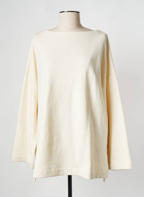 Sweat-shirt beige MAX MARA pour femme