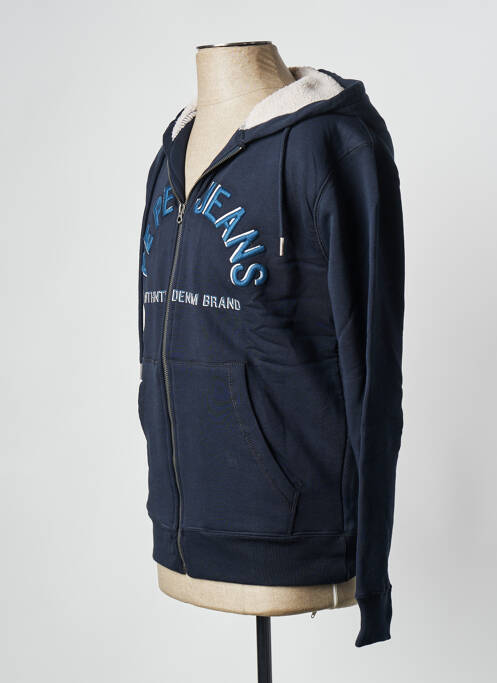 Sweat-shirt bleu PEPE JEANS pour homme