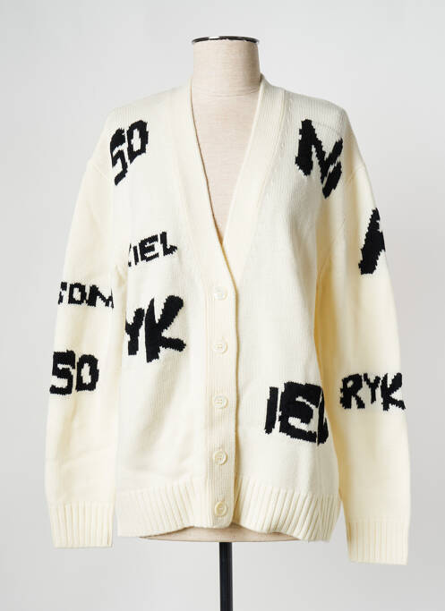 Gilet manches longues beige SONIA RYKIEL pour femme