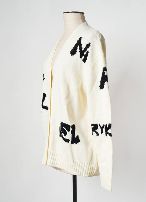 Gilet manches longues beige SONIA RYKIEL femme