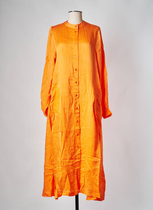 Robe mi-longue orange ESSENTIEL ANTWERP pour femme
