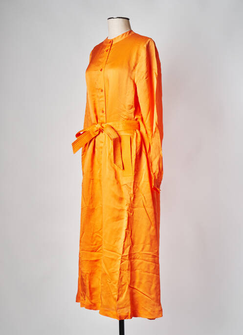 Robe mi-longue orange ESSENTIEL ANTWERP pour femme