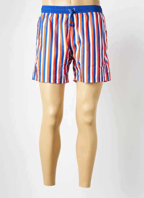 Short de bain rouge GILI'S pour homme