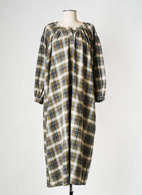 Robe longue marron BELLE PIÈCE pour femme