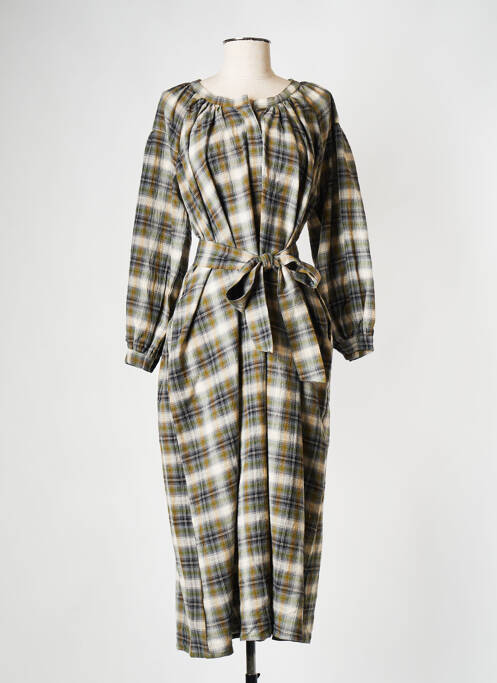 Robe longue marron BELLE PIÈCE pour femme