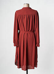Robe mi-longue marron MAT FASHION pour femme seconde vue