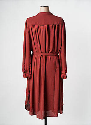 Robe mi-longue marron MAT FASHION femme