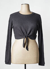 T-shirt / Top maternité gris NOPPIES pour femme seconde vue