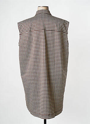 Chemisier marron MAT FASHION femme